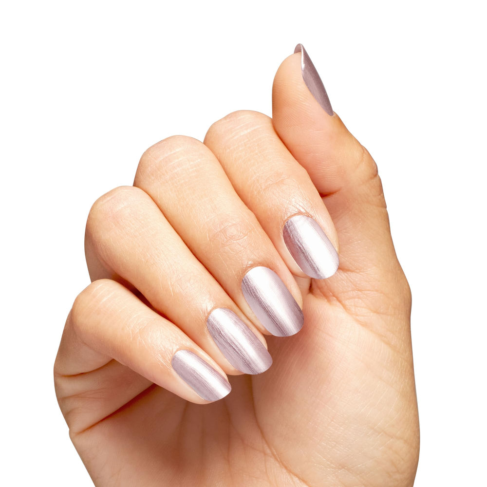 OPI close-up of Supernova Pearl shimmer revealing fine pearlescent particles