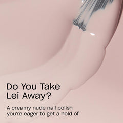Close-up of OPI lacquer texture highlighting creamy opacity and shine