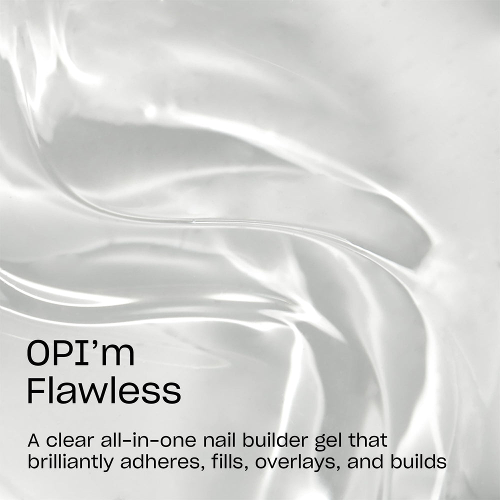 OPI GELevate texture brush stroke demonstrating smooth application benefit