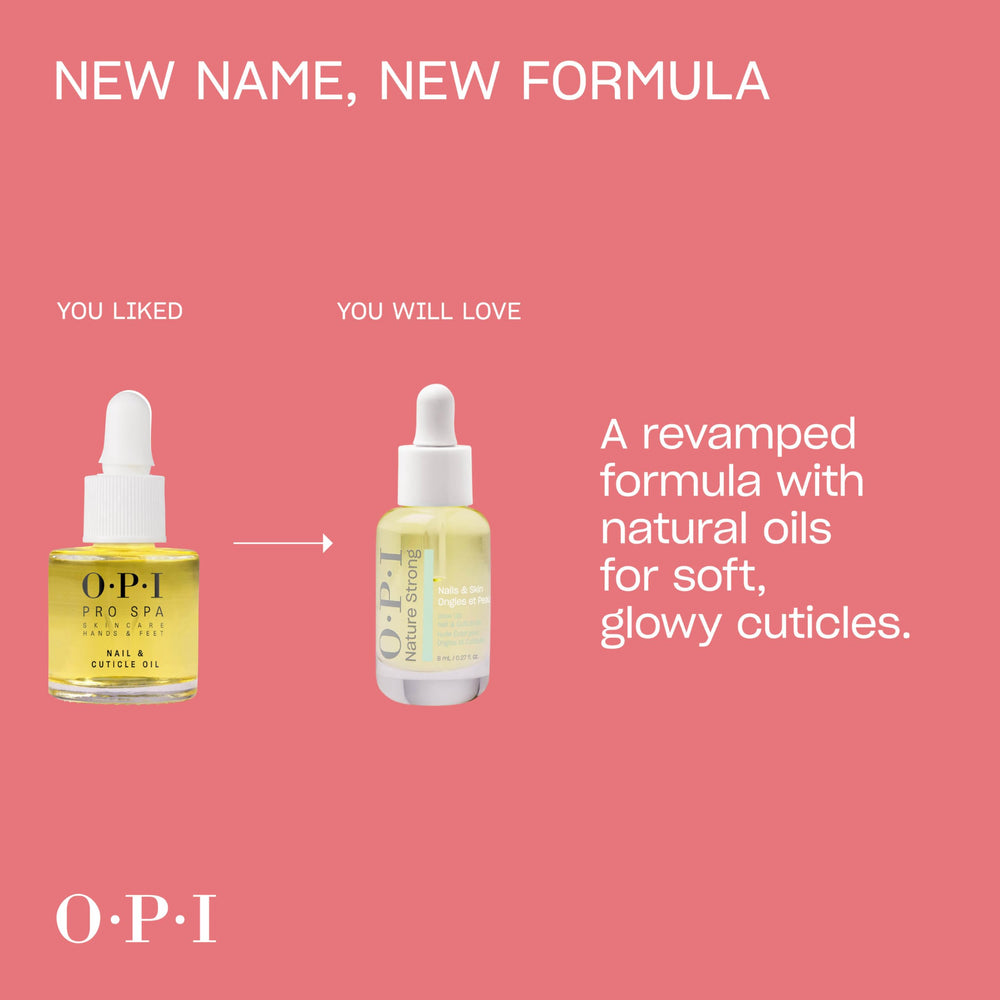 OPI application on cuticle showing easy massage and immediate absorption
