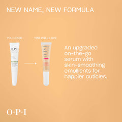 OPI Good as Gold tube inside bag showing portable convenience benefit