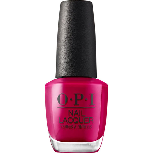 OPI Koala Bear-y front bottle showing bright pink shade and glossy finish