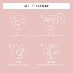 OPI La Vie en Rosé application in hand demonstrating easy at-home use