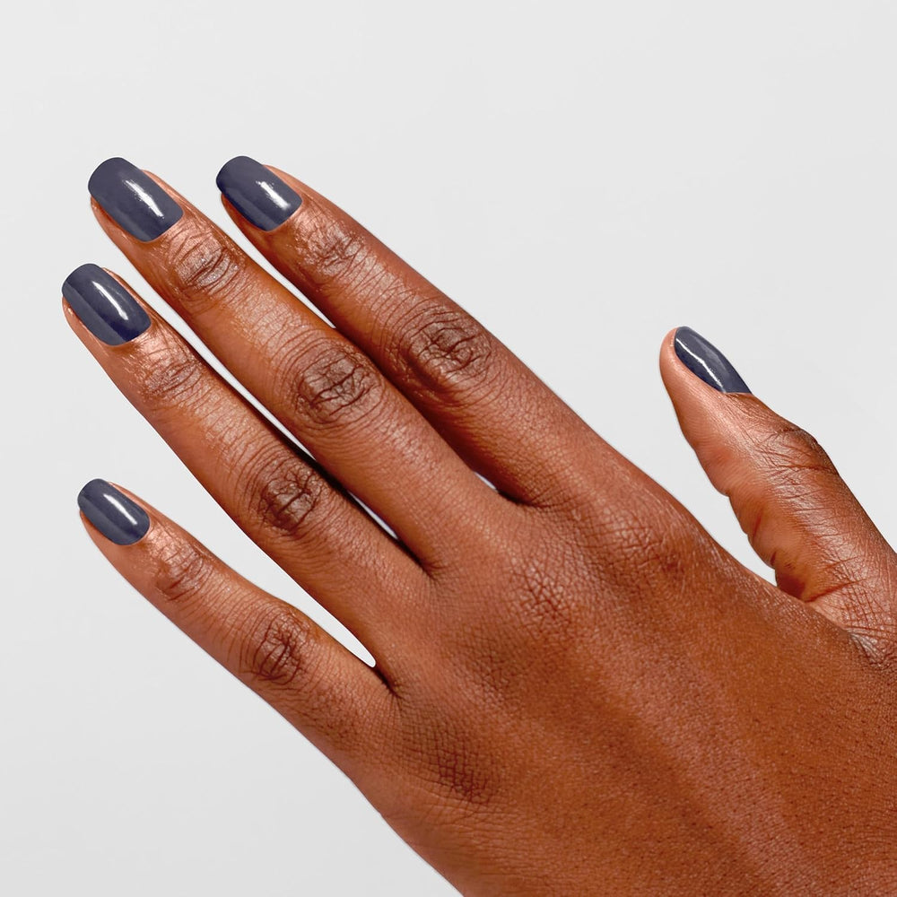 OPI Less is Norse bottle and cap detail showing label and color