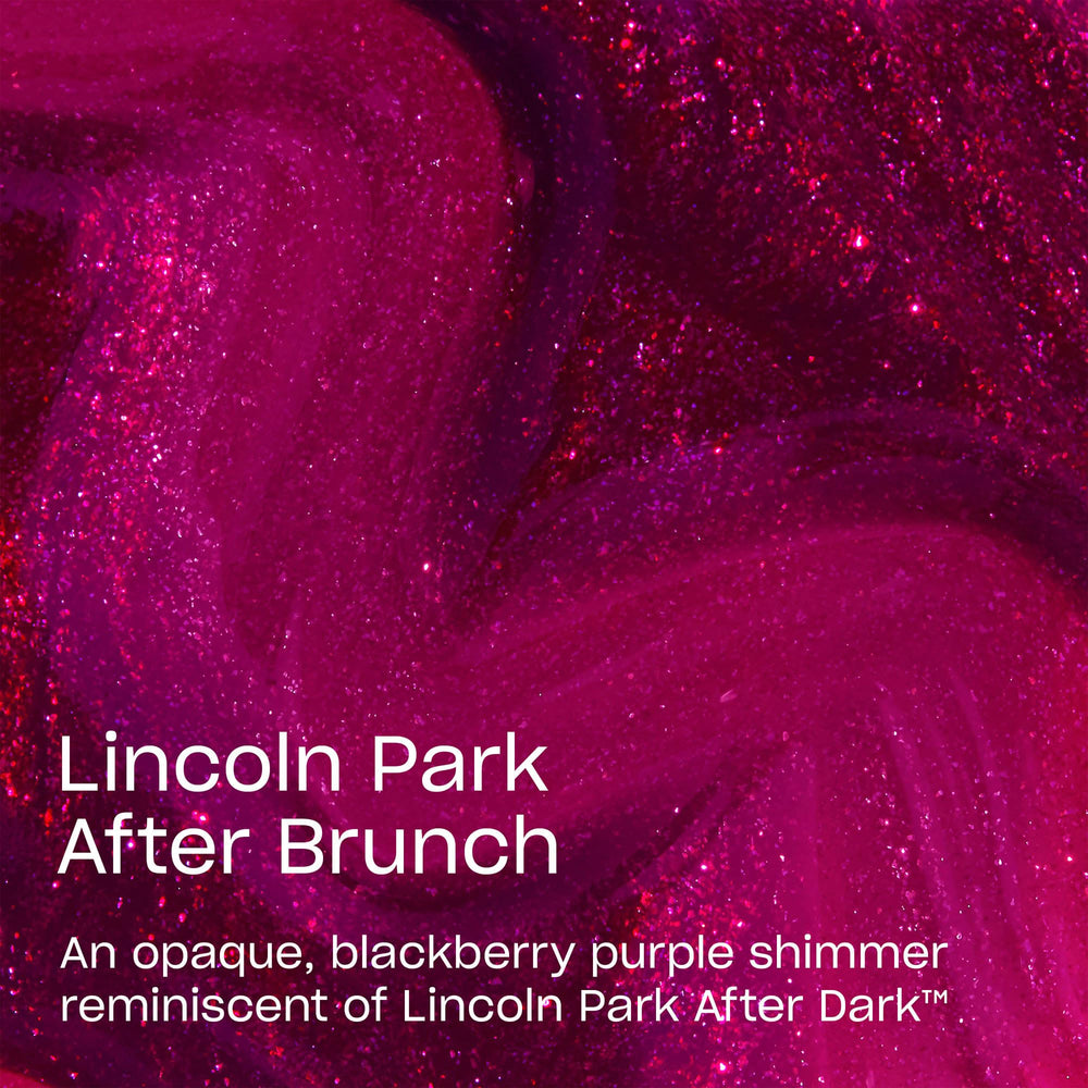 OPI brush stroke of Lincoln Park After Brunch demonstrating smooth application benefit