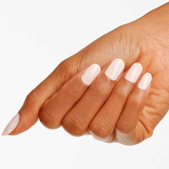 Close-up of OPI lacquer texture showing creamy formula and high shine