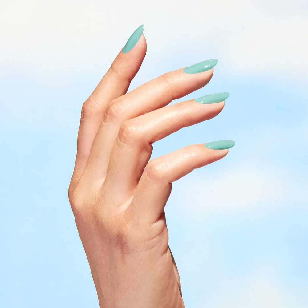 OPI close up of polish texture showing high gloss smooth finish benefit