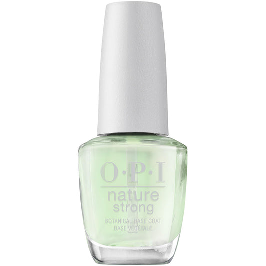 OPI Nature Strong front bottle showing label and eco-friendly design benefit