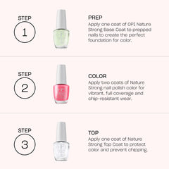 OPI Nature Strong applied in salon illustrating professional finish