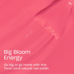 OPI label close-up highlighting Nature Strong eco information
