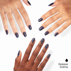 OPI less is norse nail tips arranged to show 24 sizes for a custom fit and comfort