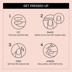 OPI on point laid-out tip sizes displaying multiple options for fit