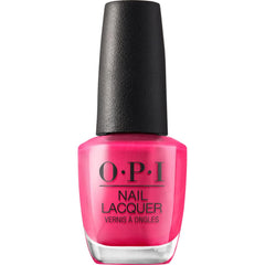 OPI Pink Flamenco bottle front showing bright pink color and glossy finish