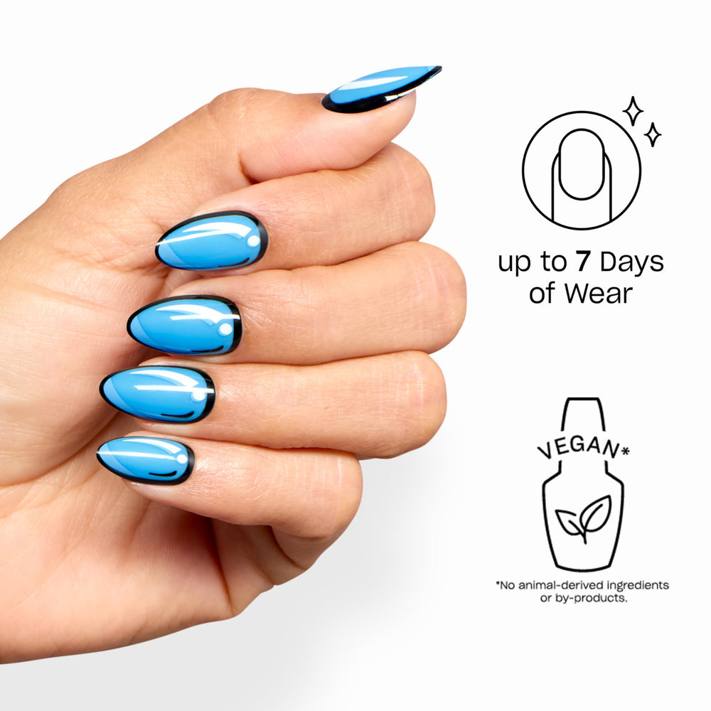OPI Planetary Pop glossy surface close-up highlighting smooth finish and bold color