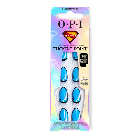 OPI Planetary Pop front packaging showing 30-count kit and tabs benefit fast application
