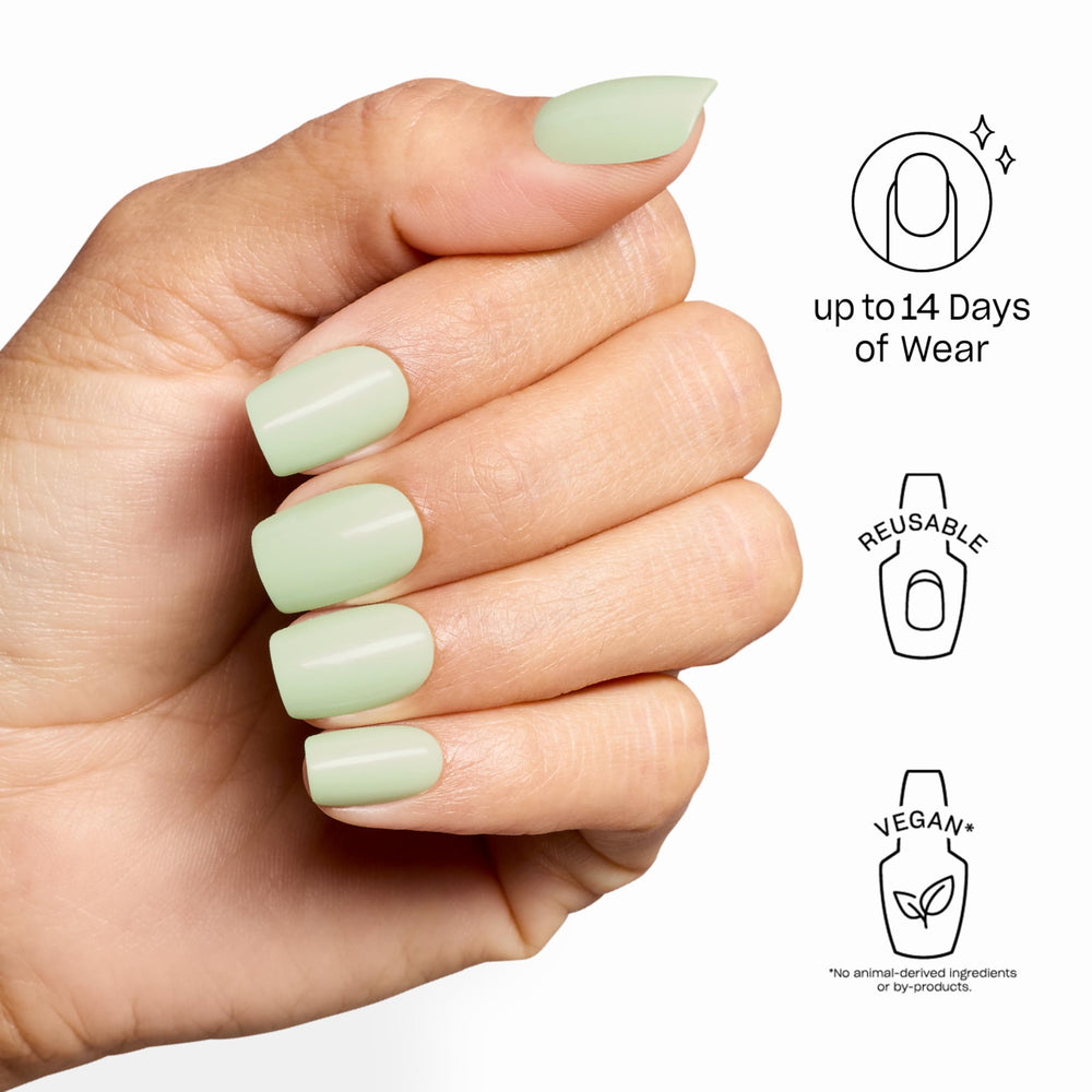 OPI close-up of nail surface texture highlighting vivid color