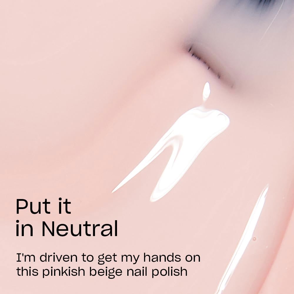 OPI brush stroke demonstrating smooth, streak-free application benefit