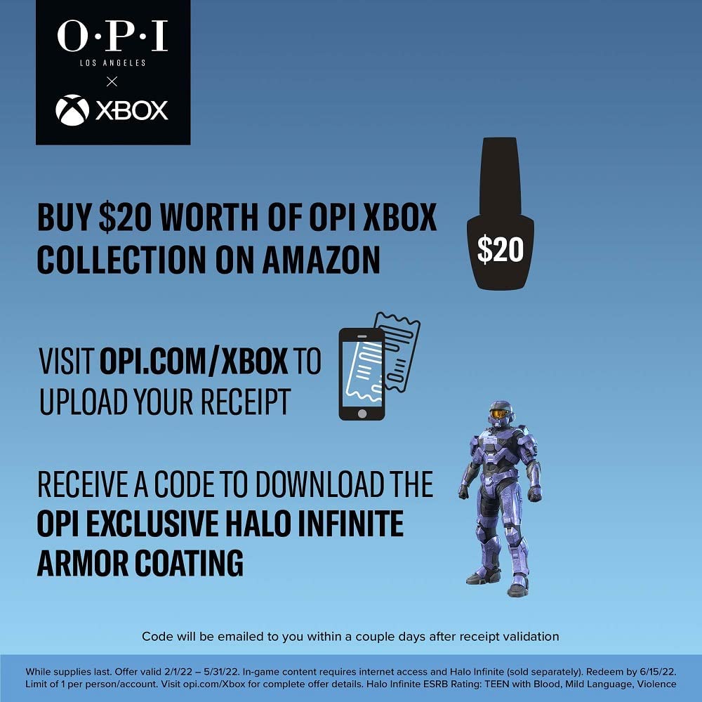 OPI bottle next to a ruler for scale showing true size and travel-friendly benefit