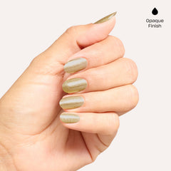 OPI close-up of painted nails highlighting mirror-like shine and chip resistance