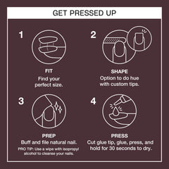 OPI layout of multiple tip sizes showing custom-fit options
