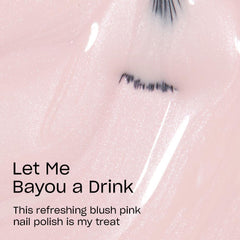 OPI brush stroke detail demonstrating smooth, streak-free application