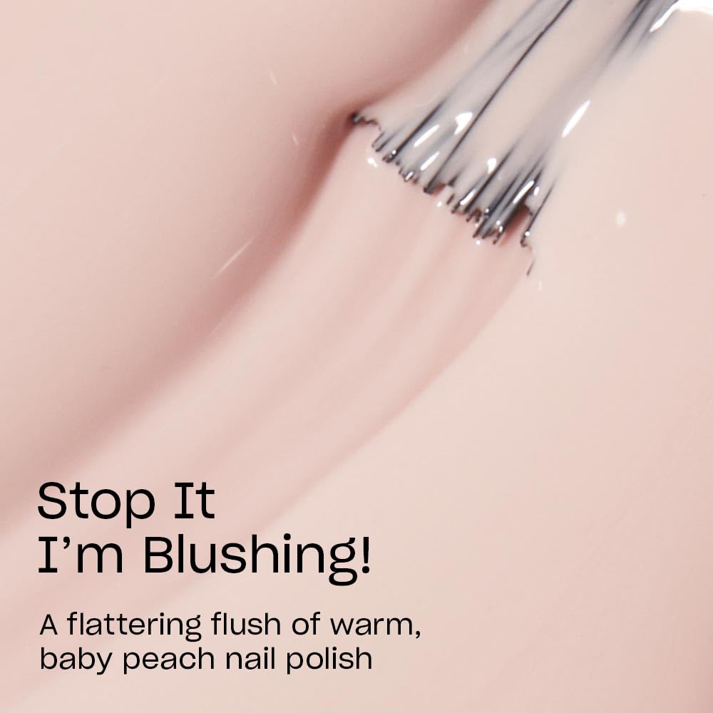 OPI brush stroke demonstrating smooth, streak-free coverage