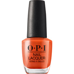 OPI bottle front view showing Suzi Needs a Loch-smith shade and glossy cap benefit