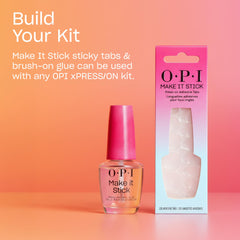 OPI tabs in a handbag showing convenient on-the-go manicure benefit