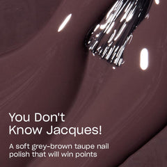 OPI brush stroke of You Don't Know Jacques! illustrating smooth coverage