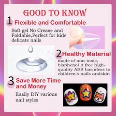 OPkssnails pre-coated base close-up highlighting easy adhesion for quick use