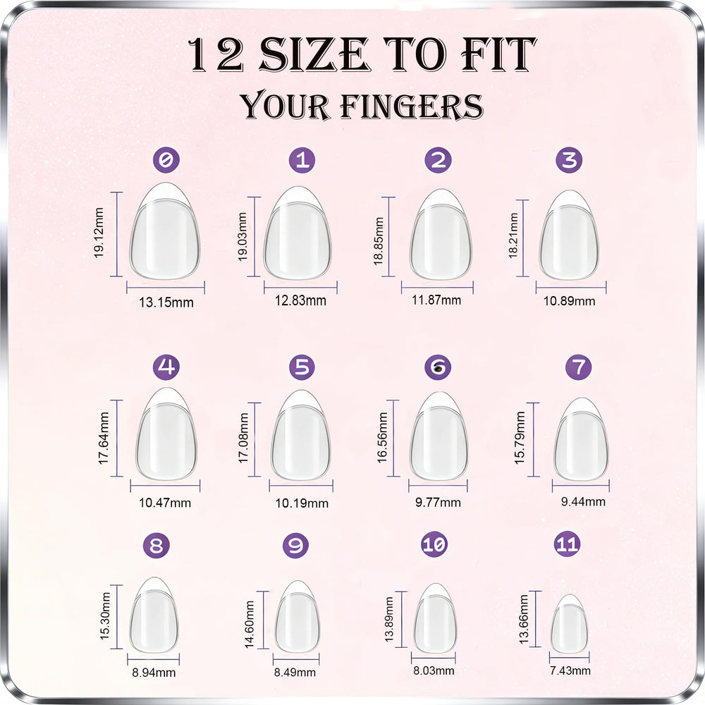 OPkssnails almond-shape edge detail highlighting smooth, snag-free rim