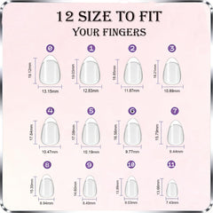 OPkssnails almond-shape edge detail highlighting smooth, snag-free rim