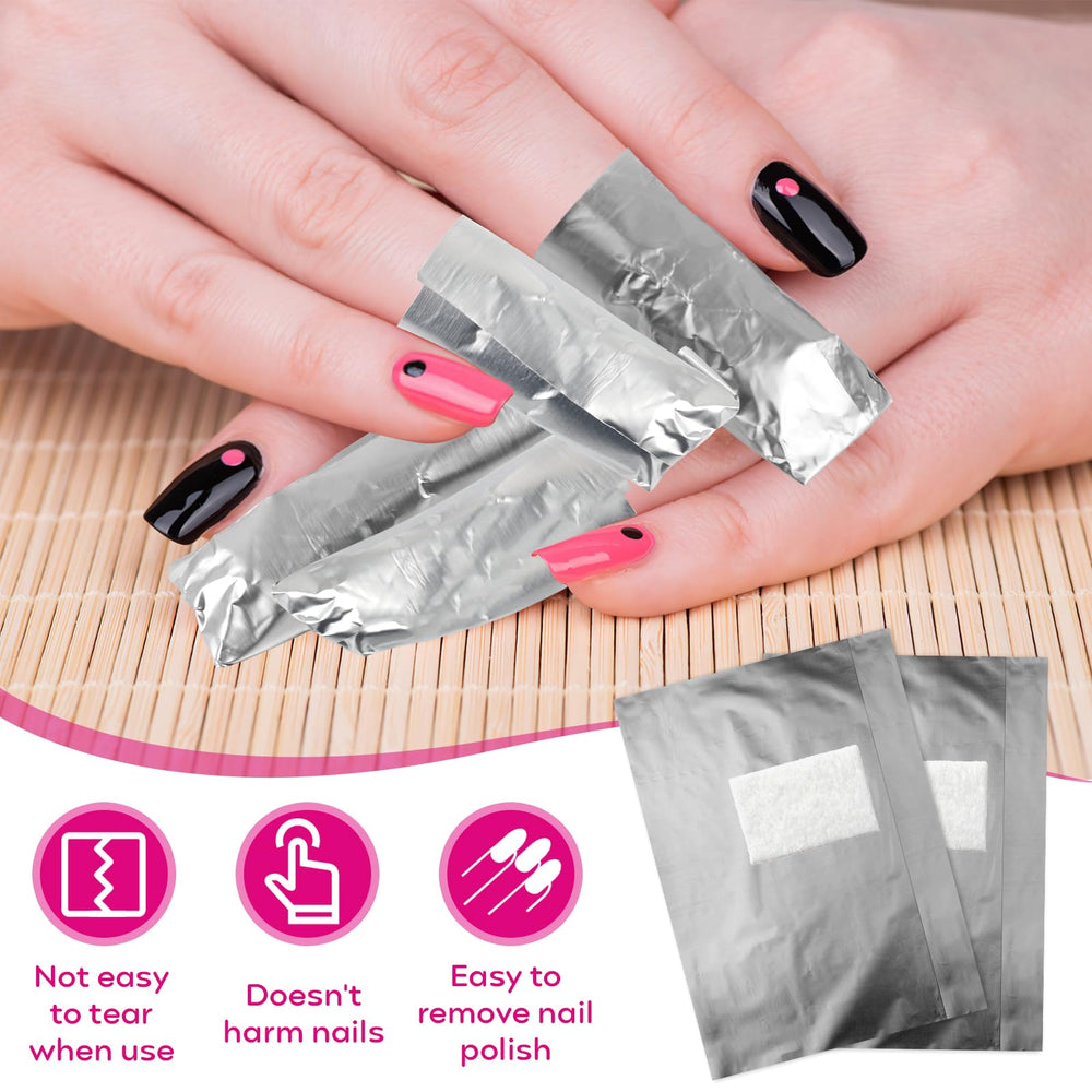 Opvixi pre-attached lint-free cotton pad detail providing clean acetone contact