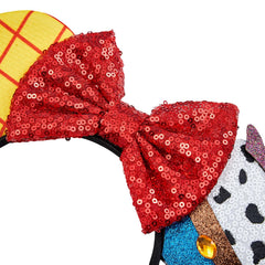Opzzqz close-up glitter bow detail, durable sparkle for photos