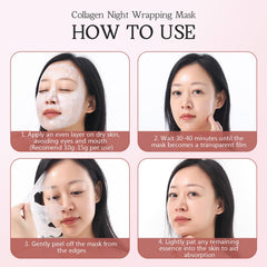 ORDIFEN close-up of mask film detail, reveals smooth peel-off texture benefit