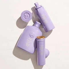 ORIBE bottle beside standard item size comparison for clear volume understanding