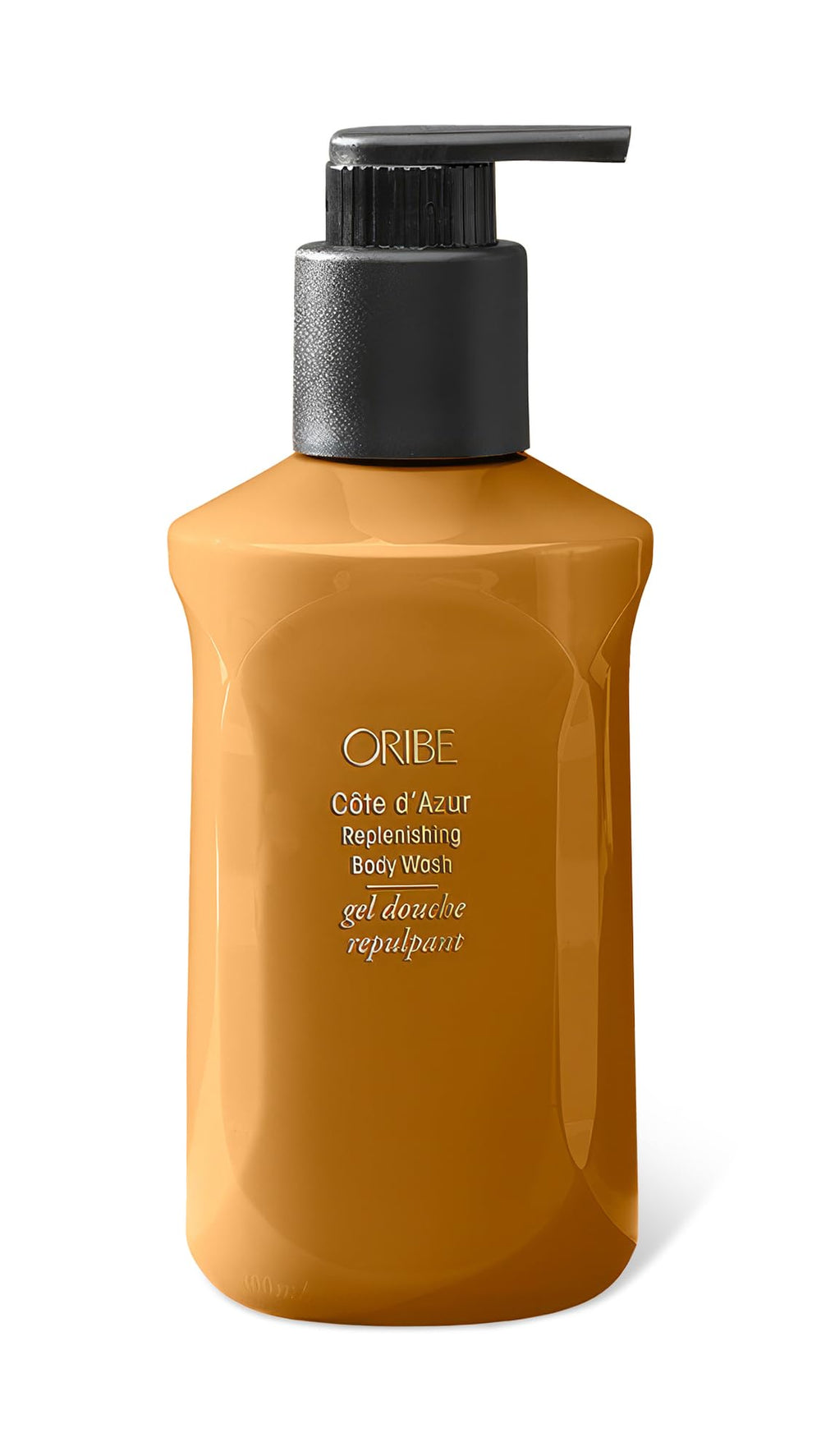 ORIBE front bottle shot showing label and elegant packaging benefit: premium presentation