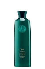 Oribe bottle front view showing product and glossy finish benefit