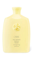 Oribe Hair Alchemy front bottle showing luxurious packaging and brand name