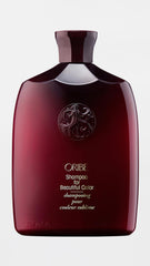 Oribe shampoo texture and lather demonstrating gentle cleansing benefit