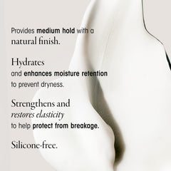 Oribe shea and avocado visual highlighting nourishing ingredients and hydration