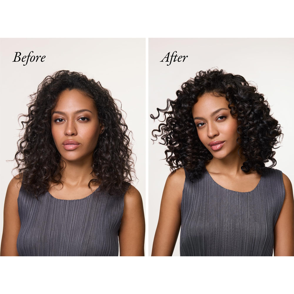 ORIBE conditioner creamy texture close-up for detangling benefit