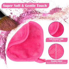 Orighty close-up of microfiber fibers highlighting gentle cleansing