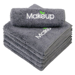 Orighty front pack of grey wash cloths showing neat stack and convenience