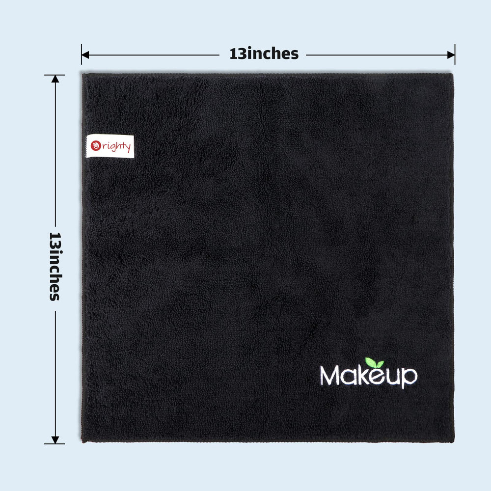 Orighty towel on bathroom counter illustrating quick-dry convenience and neat storage