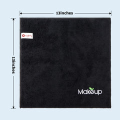 Orighty towel on bathroom counter illustrating quick-dry convenience and neat storage