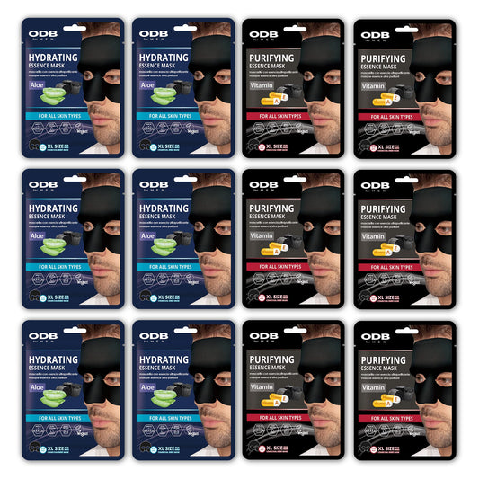 Original Derma Beauty front packaging showing 12-pack and beard-friendly claim