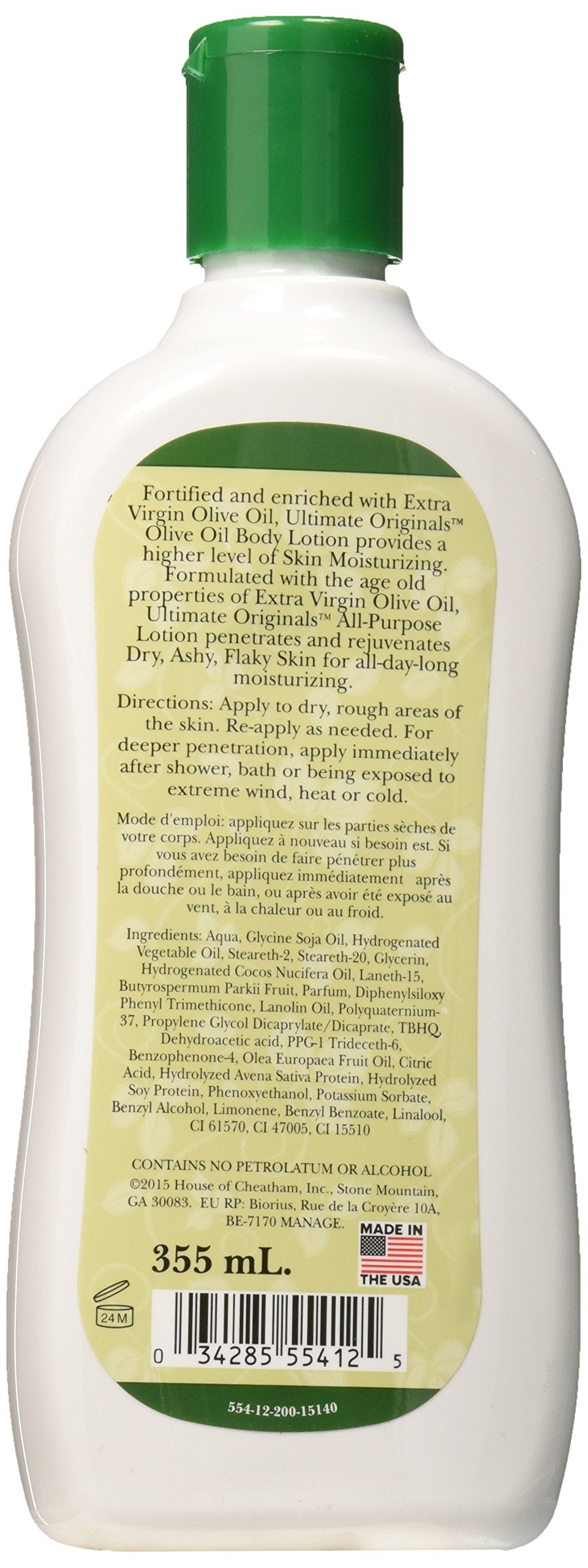 Originals by Africa's Best hand dispensing lotion demonstrating easy application and hydration