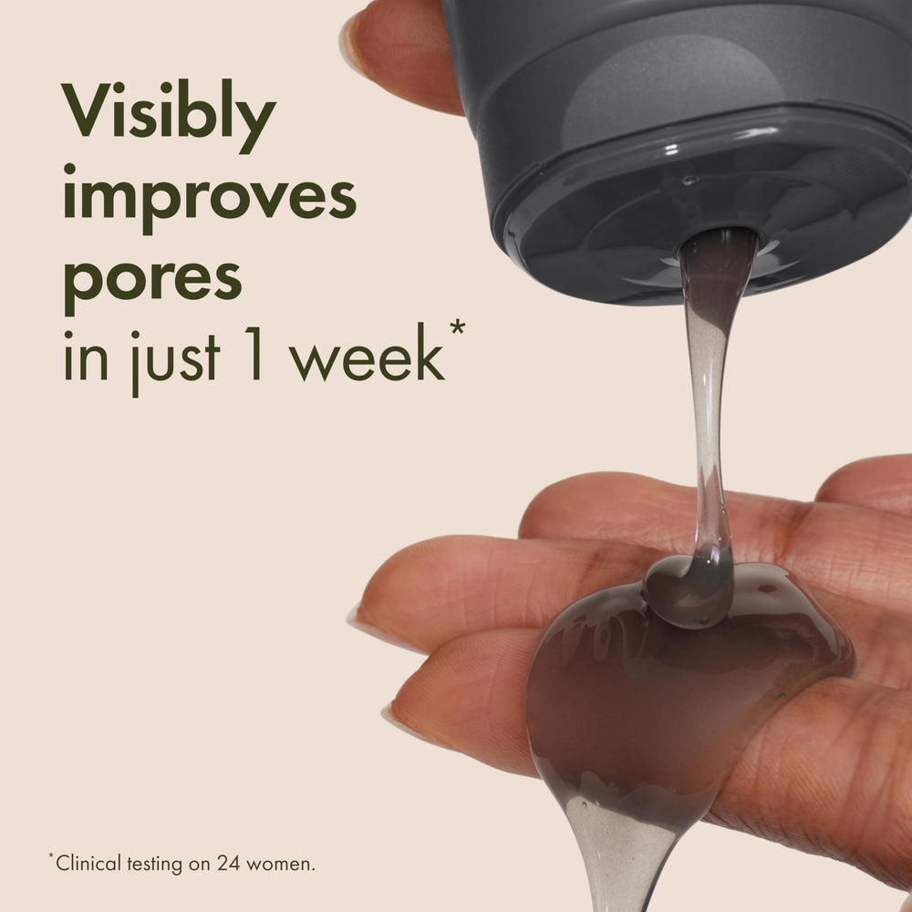 Origins foaming action in hand demonstrating easy lather and efficient cleansing