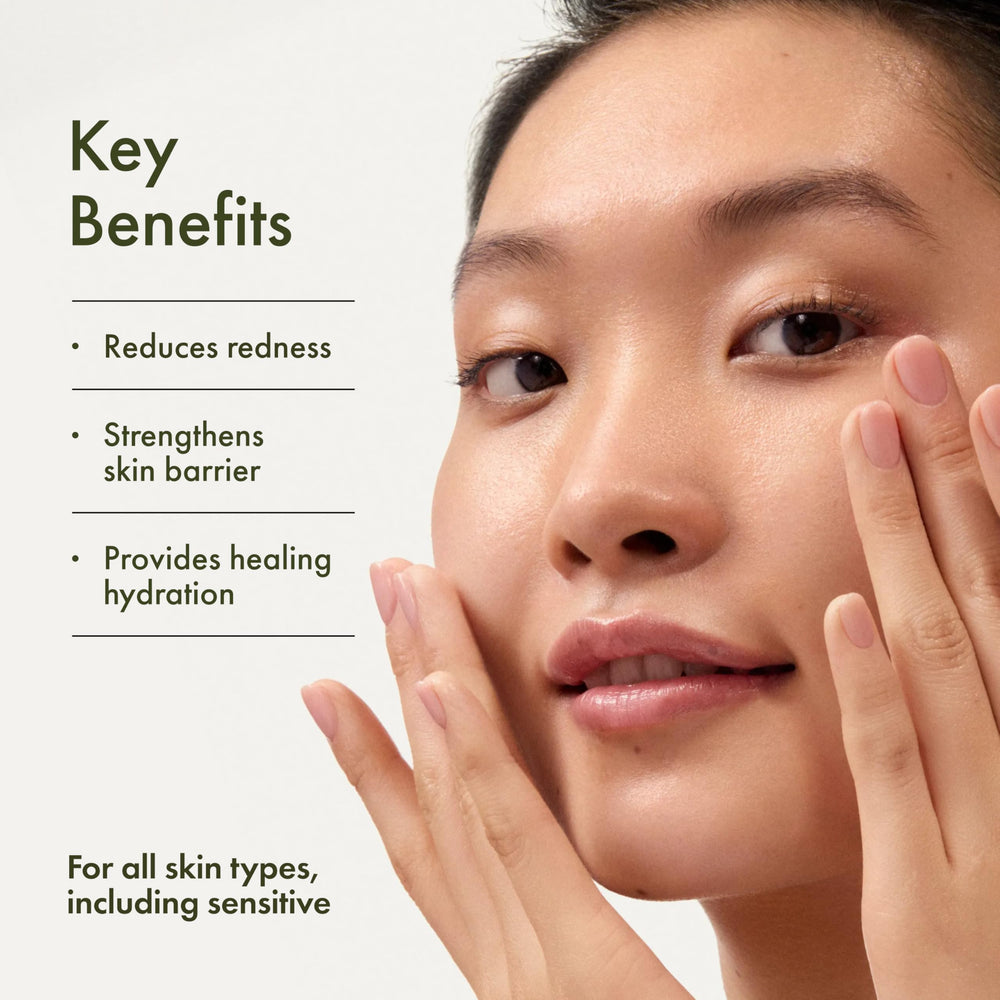Origins ingredient display highlighting calming mushroom complex benefit